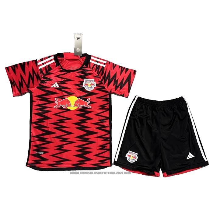 Camisola New York Red Bulls 1º Crianca 2024-2025